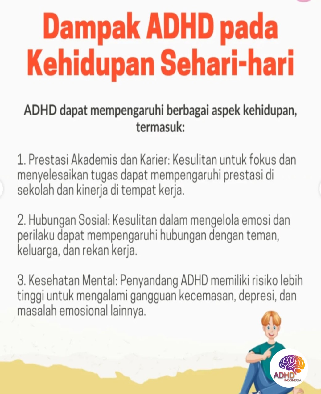 ADHD dan Hubungan Sosial Anak di Lingkungan Sekolah di Kabupaten Pegunungan Bintang