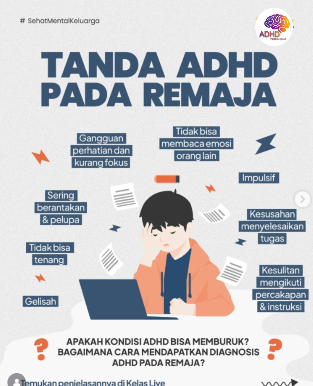 Screening ADHD Non-Diagnostik: Edukasi Awal bagi Orang Tua di Kabupaten Pegunungan Bintang