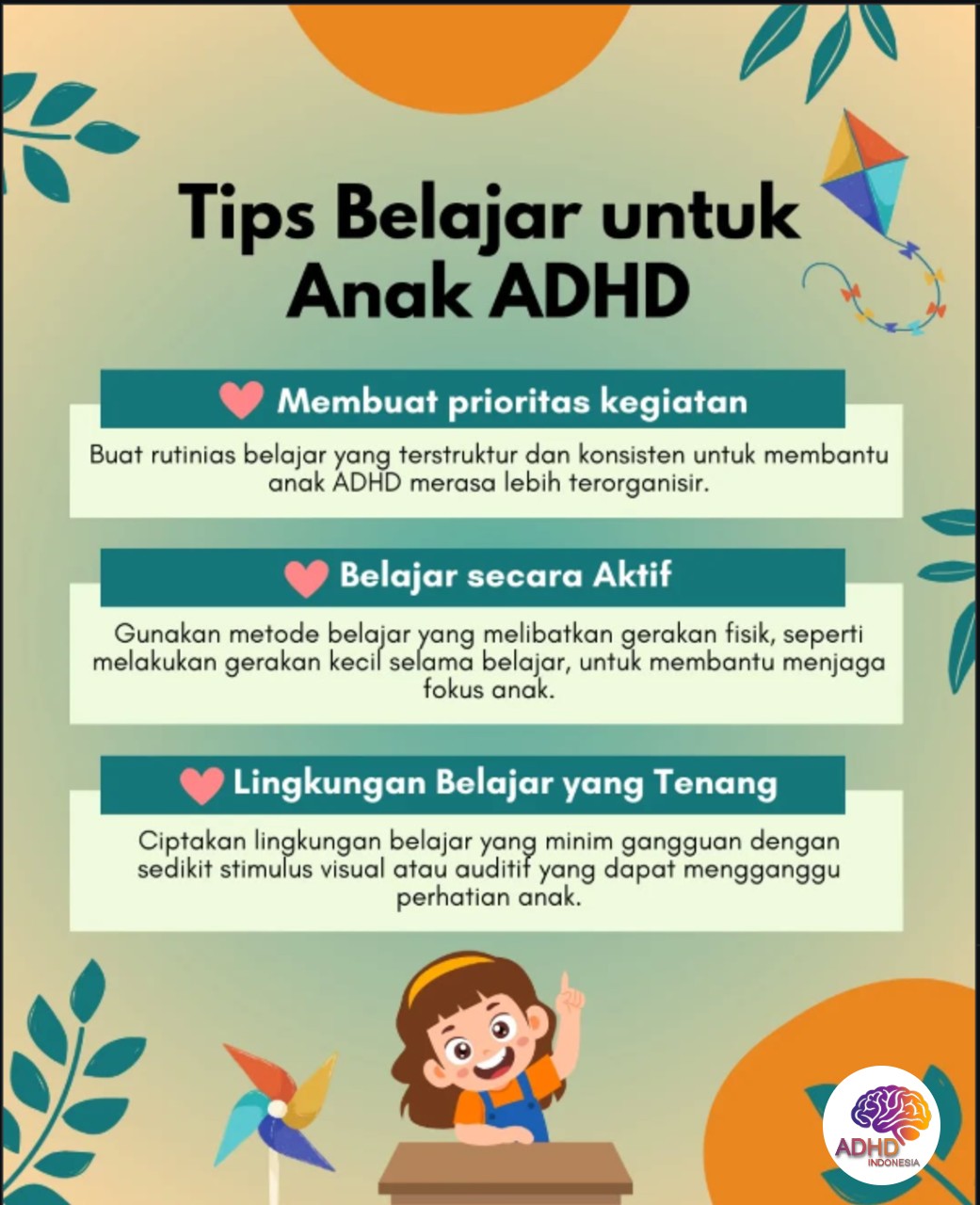 Strategi Belajar yang Cocok untuk Anak ADHD di Kabupaten Pegunungan Bintang